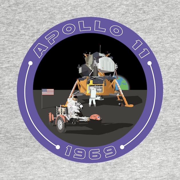 Apollo 11 Moon Landing by NorseTech